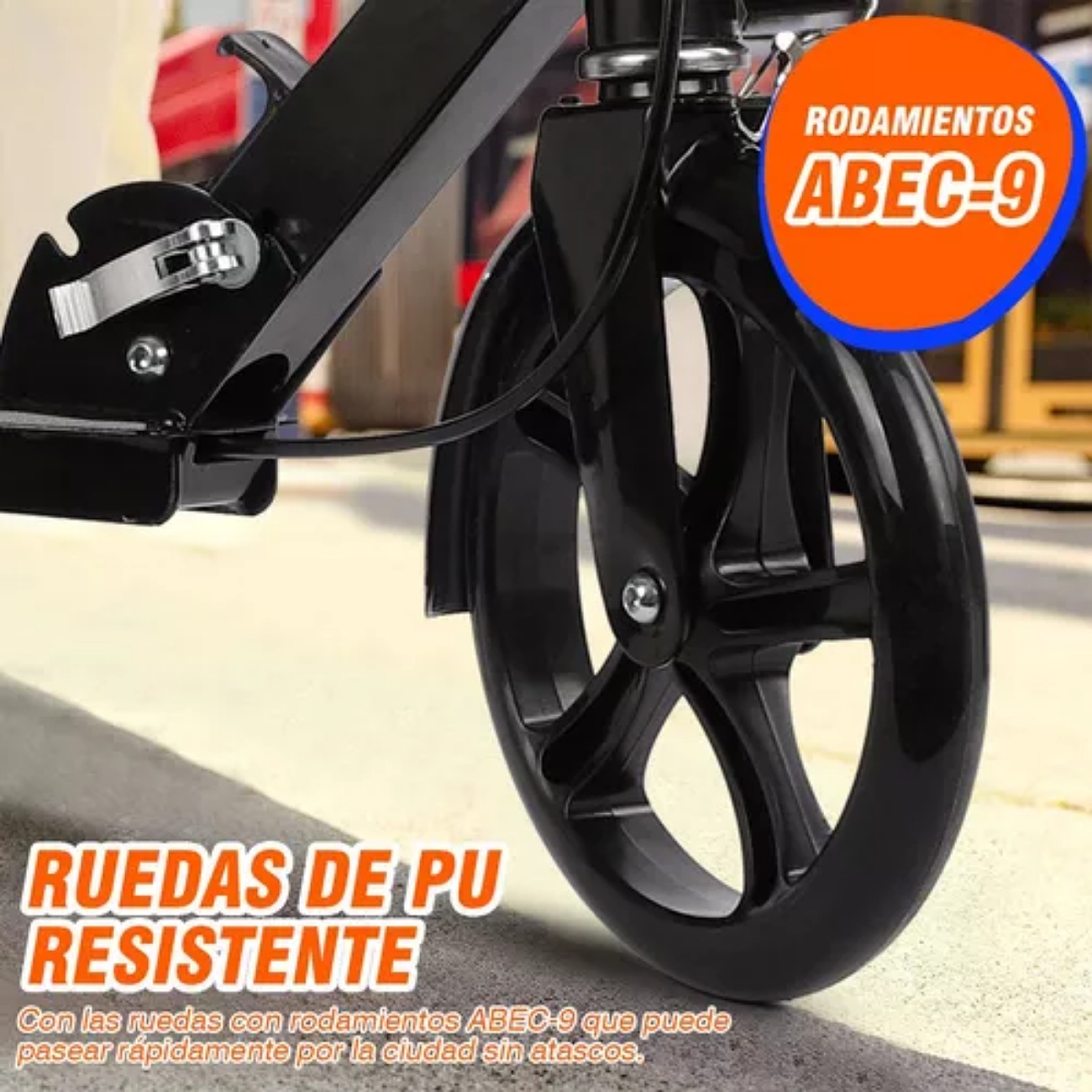Scooter Patin Diablo Plegable Ajustable Urbano Niños Adultos