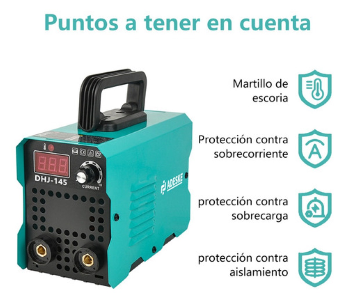 Mini Soldadora Maquina Soldar Inverter Portatil Inversores, Verde