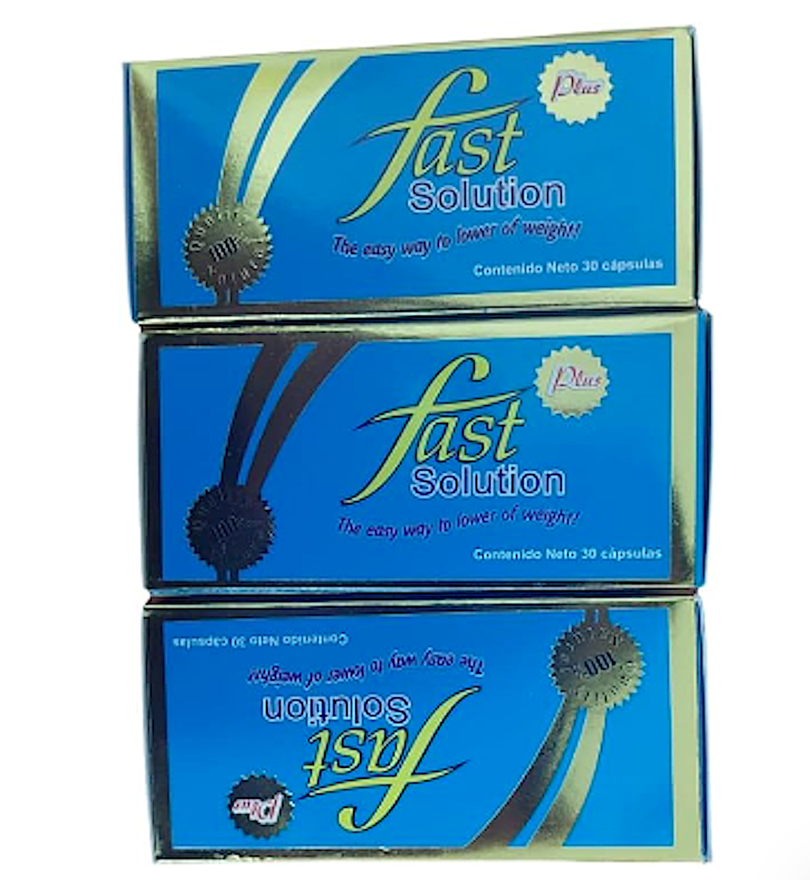 Fast Solution Plus 90 días (3 piezas)