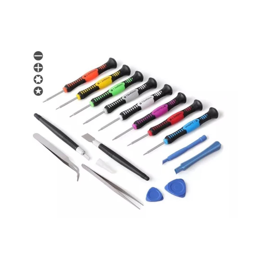 Kit de desarmadores 16 en 1.