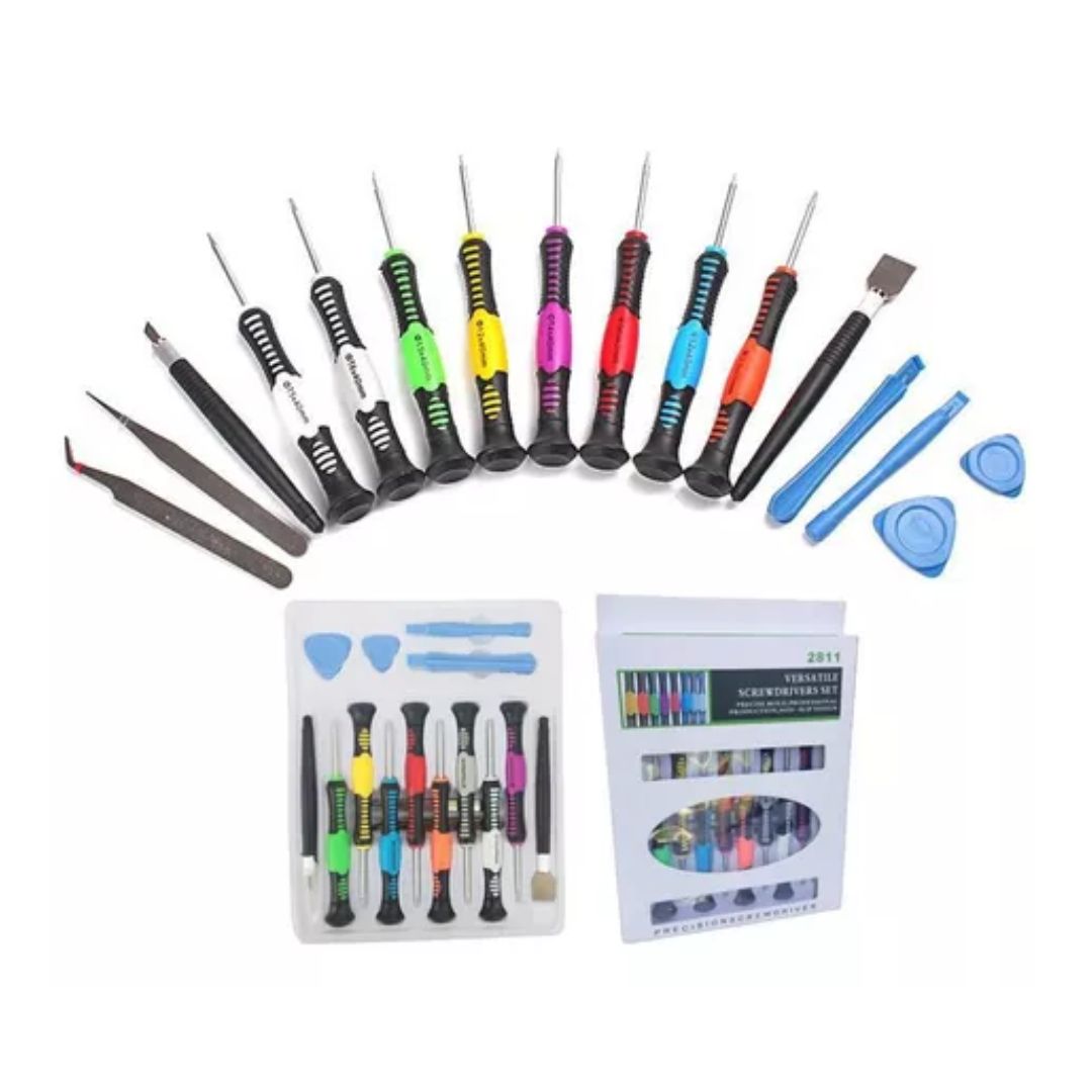 Kit de desarmadores 16 en 1.