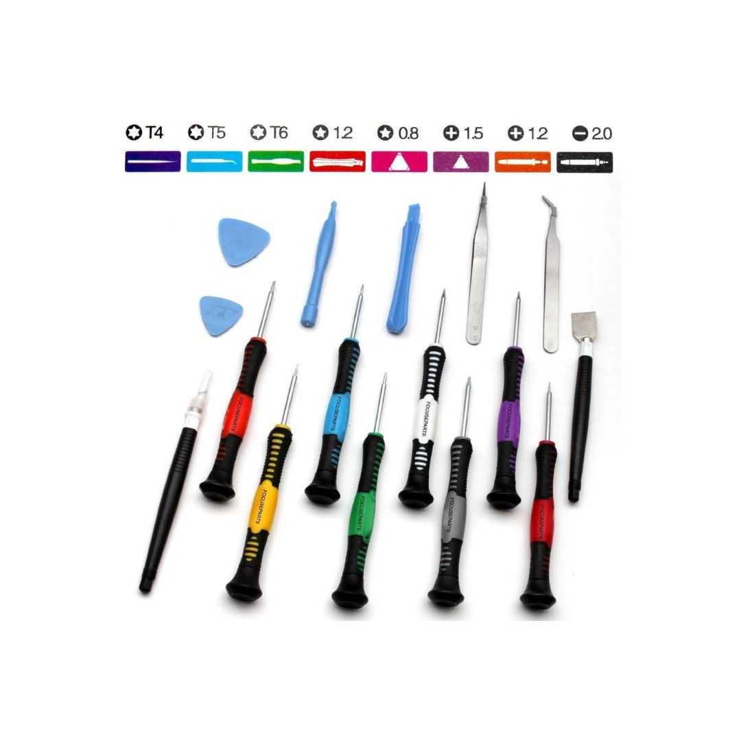 Kit de desarmadores 16 en 1.