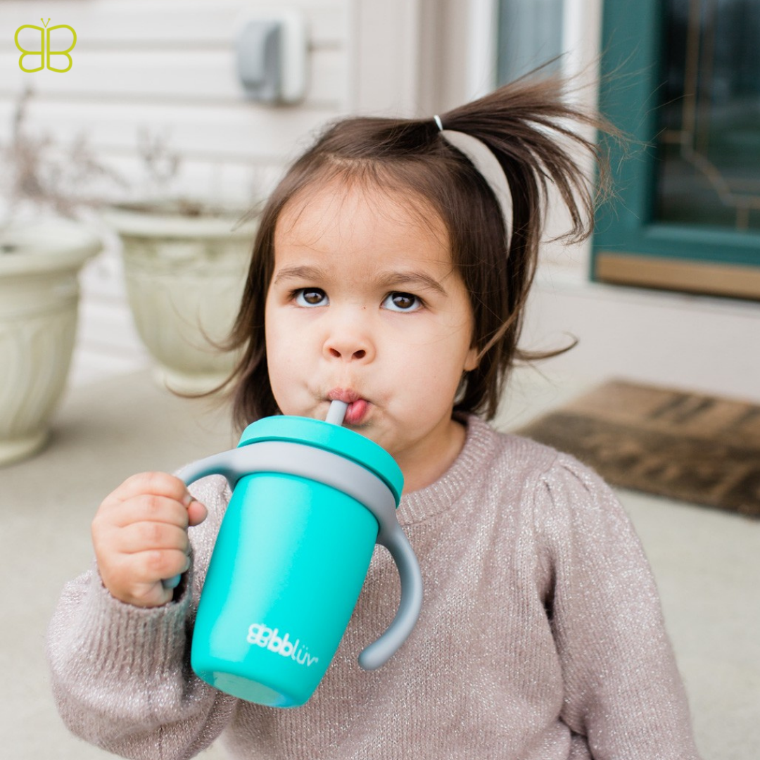  Bblüv Küp Vaso De Silicon 4 En 1 Para Bebes Y Niños.