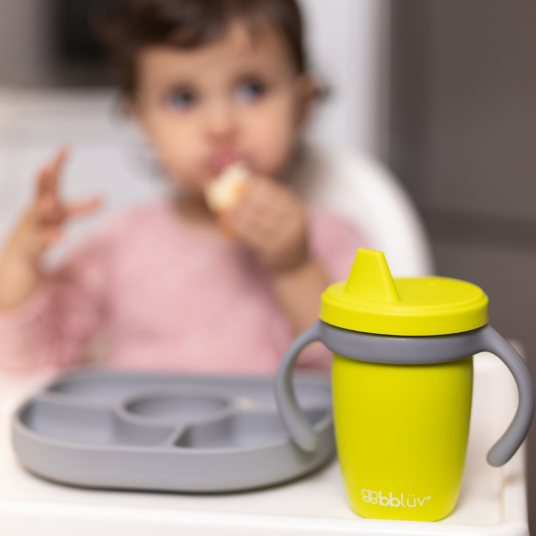  Bblüv Küp Vaso De Silicon 4 En 1 Para Bebes Y Niños.