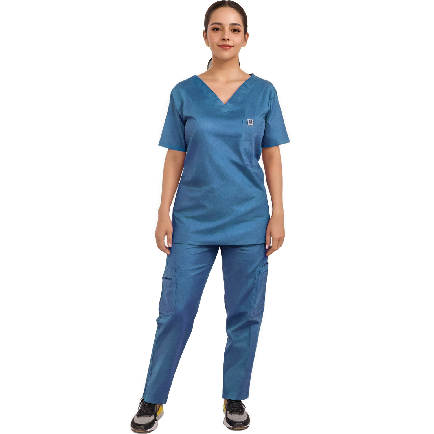 Uniforme Medico Pijama Quirurjica Mujer Recto Conjunto