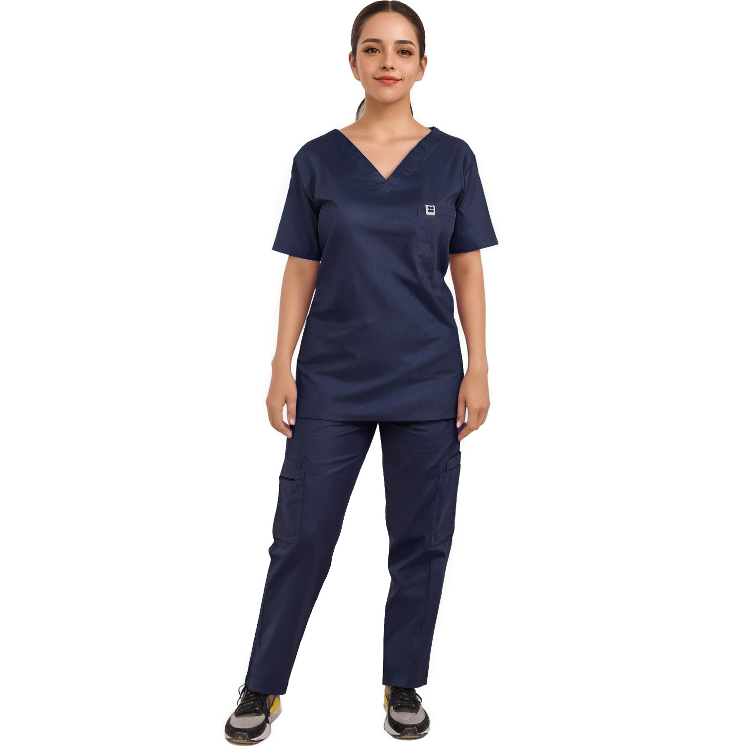 Uniforme Medico Pijama Quirurjica Mujer Recto Conjunto