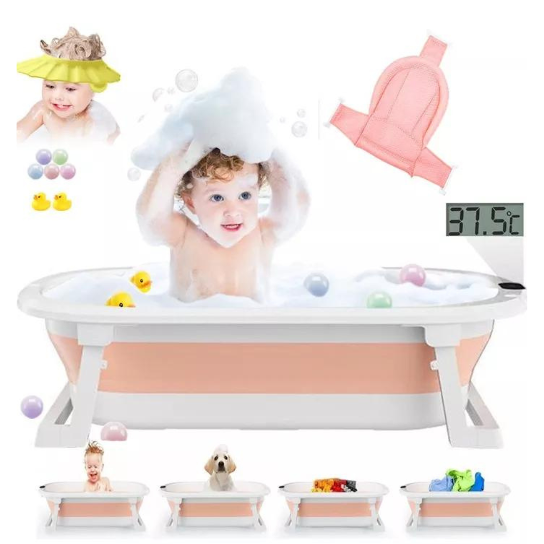 tina bañera plegable para bebé.