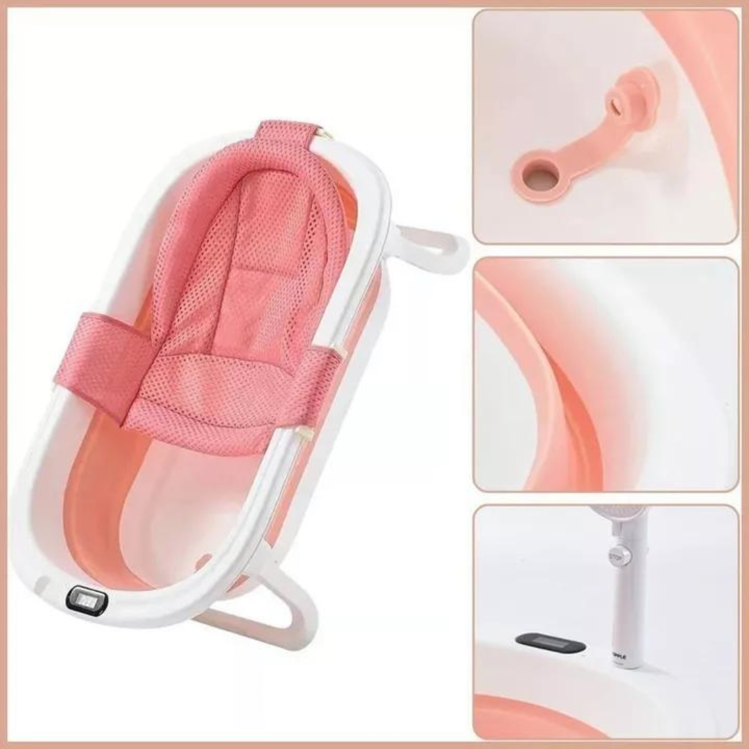 tina bañera plegable para bebé.