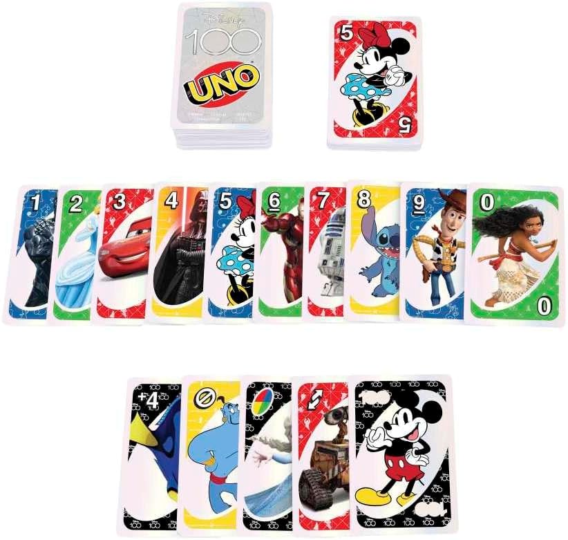UNO Disney 100 aniversario