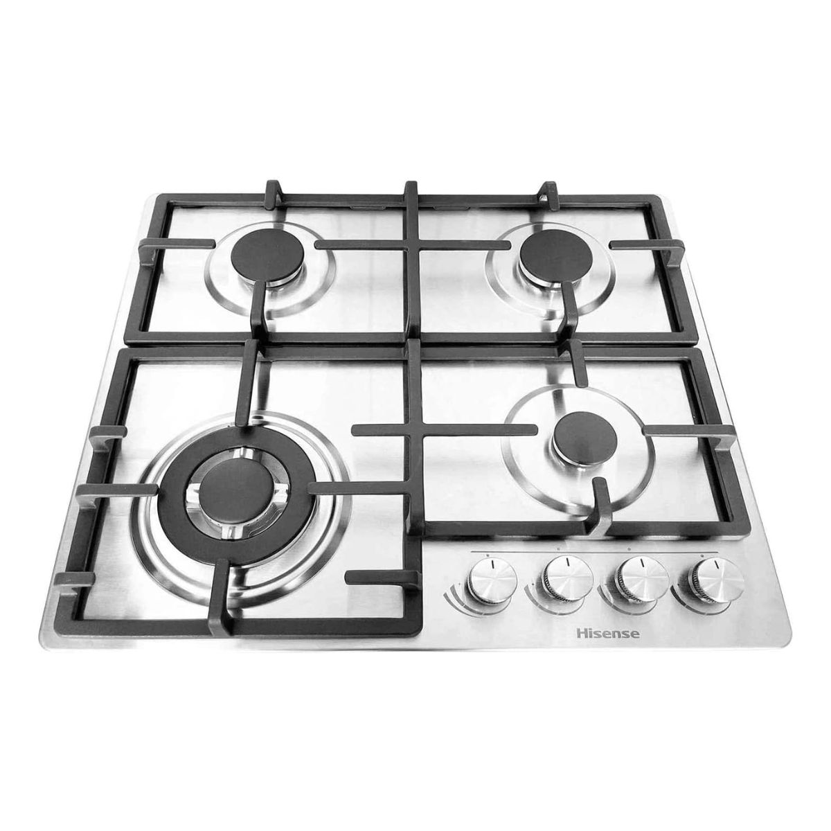 Parrilla de gas empotrable hisense hgh642ss.