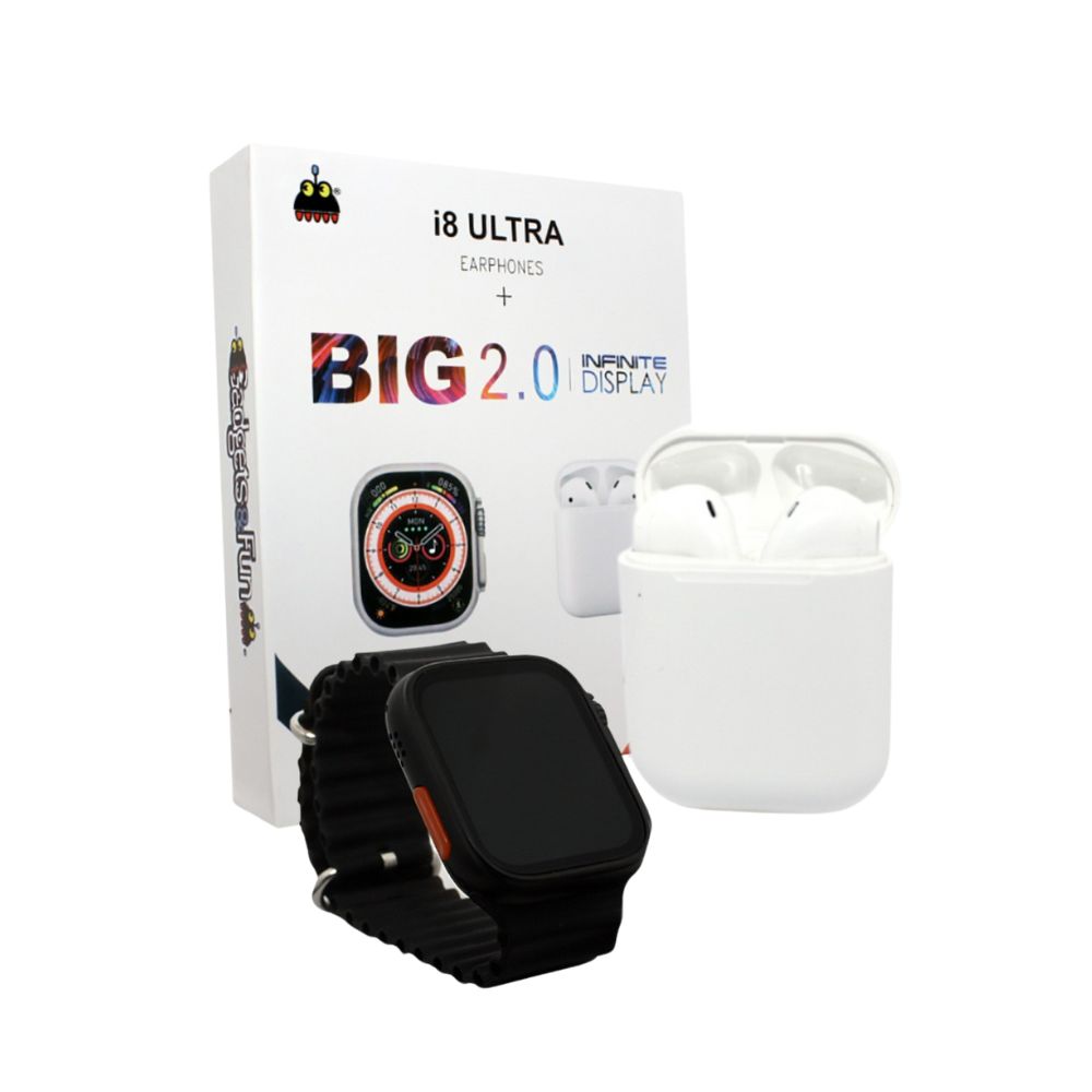 Box set Reloj inteligente y Audifonos Gadgets&fun