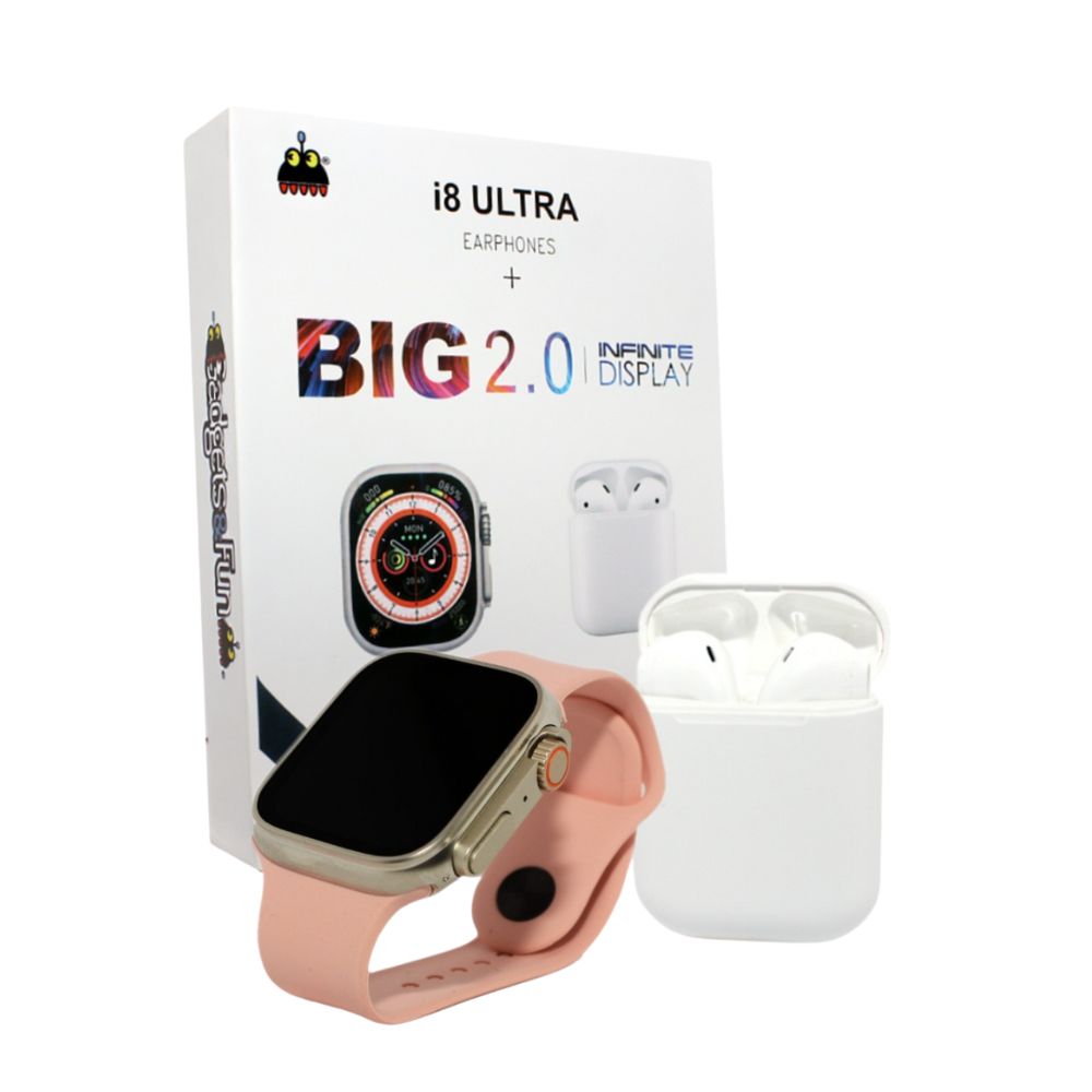 Box set Reloj inteligente y Audifonos Gadgets&fun