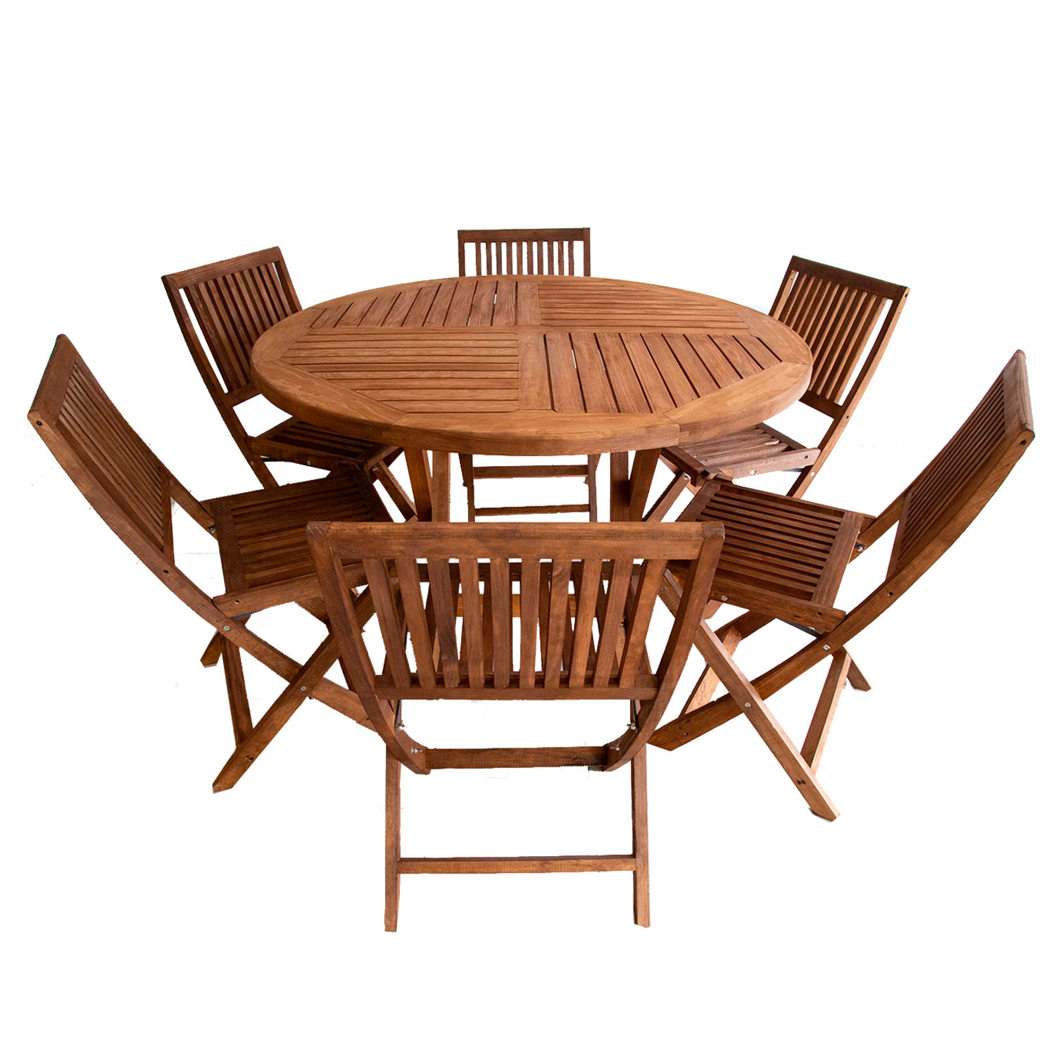 COMEDOR REDONDO 6 PERSONAS MODELO JARDIN