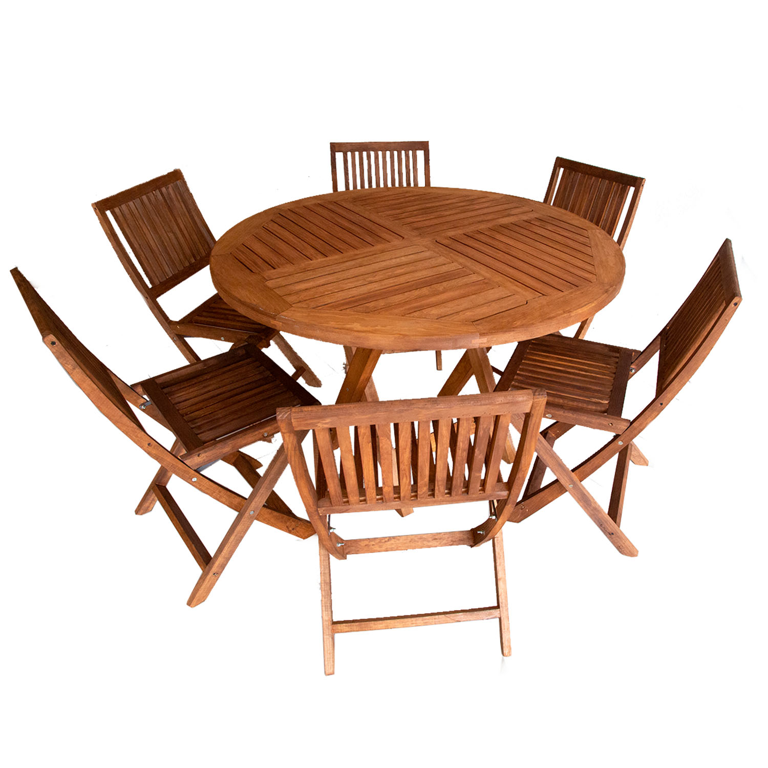 COMEDOR REDONDO 6 PERSONAS MODELO JARDIN