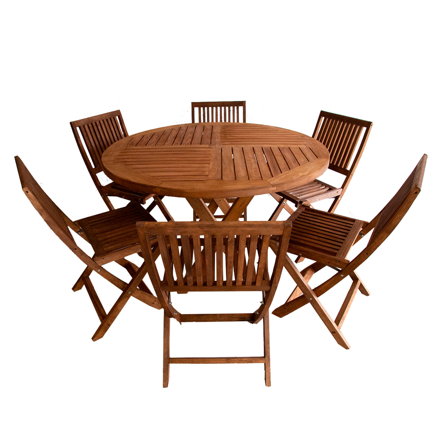 COMEDOR REDONDO 6 PERSONAS MODELO JARDIN