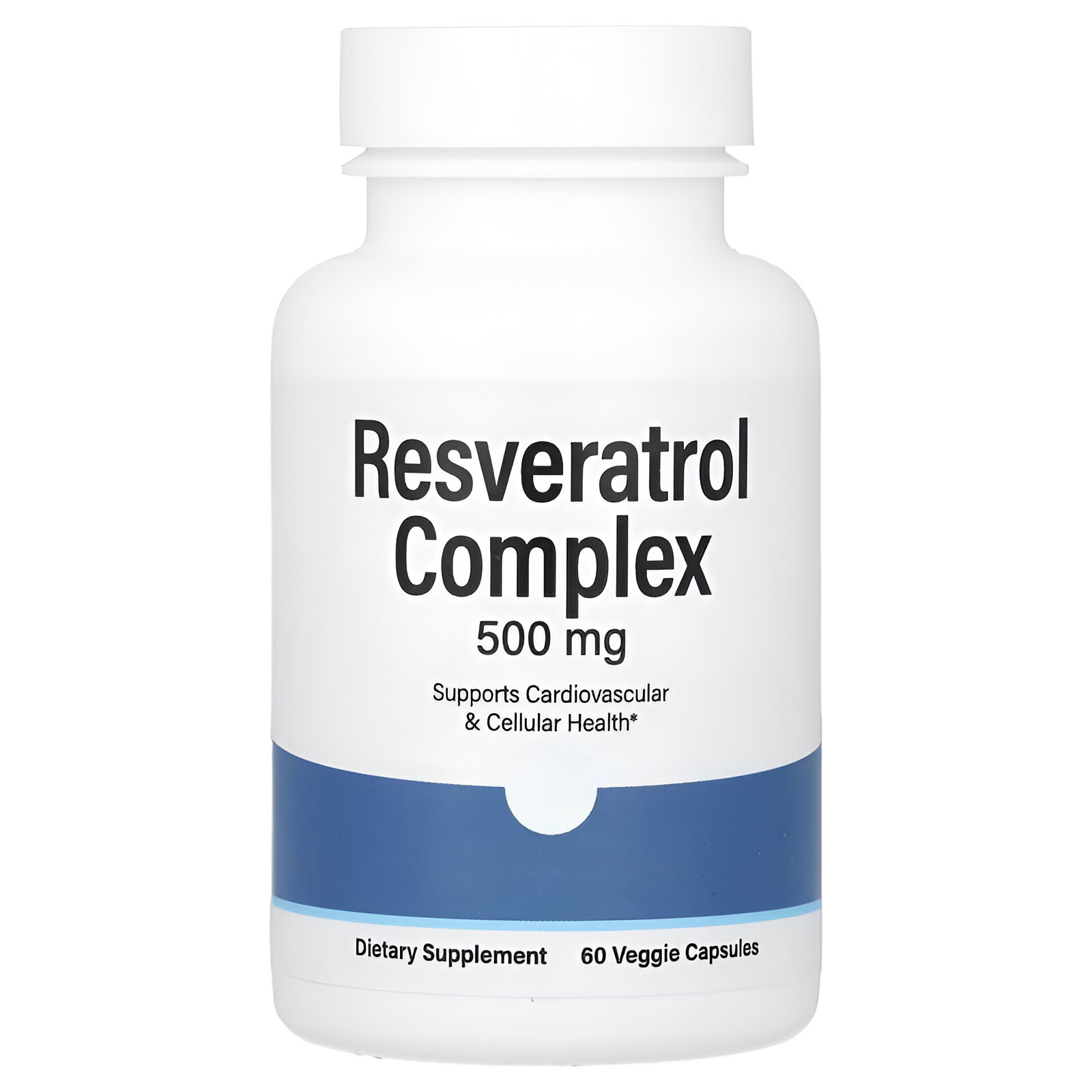 Complejo de resveratrol, 500 mg.