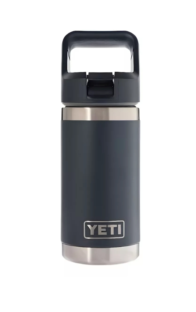Yeti Kids Termo Niños Niñas Jugo Agua Té 12 Oz Negro