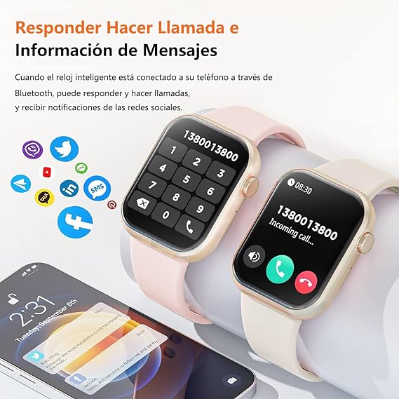 Reloj iphone mujer rosa hotsell