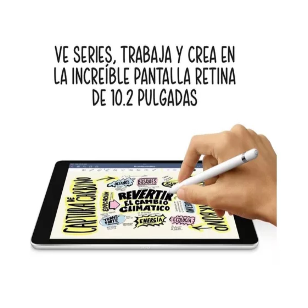 iPad 9na Generación de 10.2" 64 GB gris. MK2K3LL.