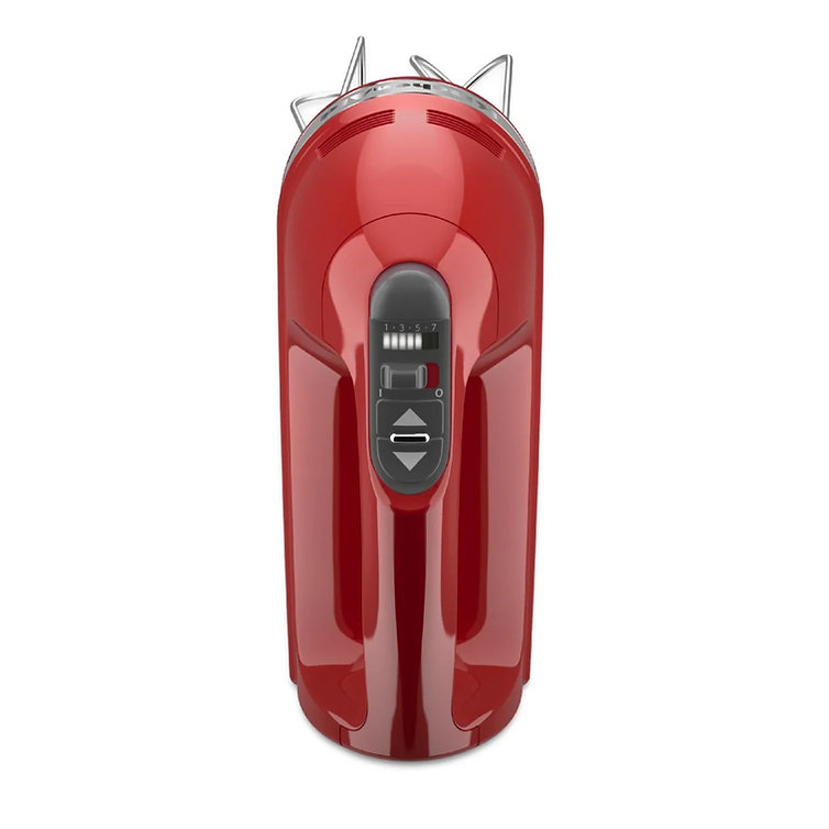 Batidora de Mano KitchenAid KHM7210ER de 7 Velocidades Color Rojo.
