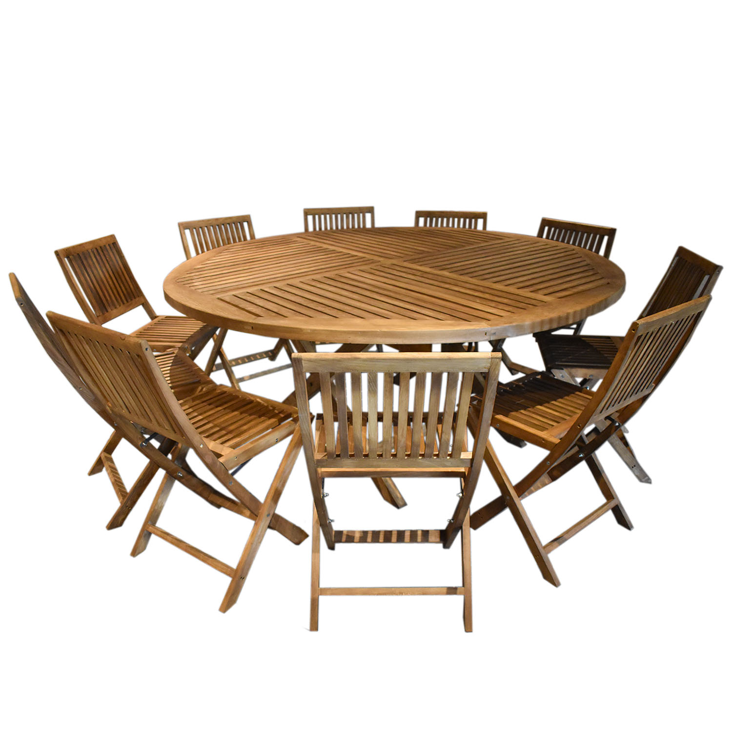 COMEDOR REDONDO 10 PERSONAS MODELO JARDIN