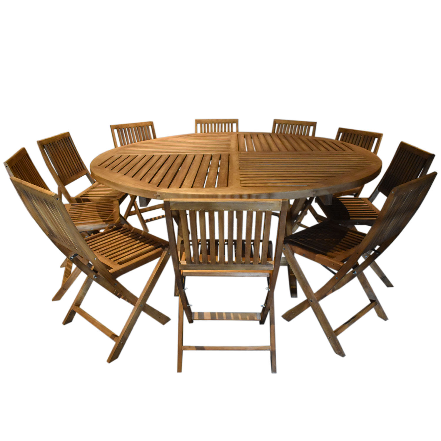 COMEDOR REDONDO 10 PERSONAS MODELO JARDIN