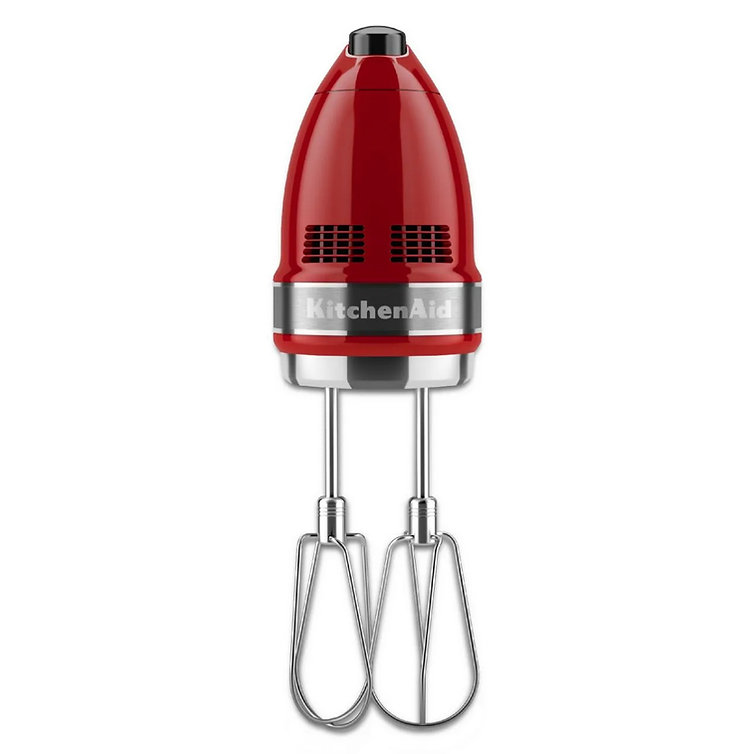 Batidora de Mano KitchenAid KHM7210ER de 7 Velocidades Color Rojo.