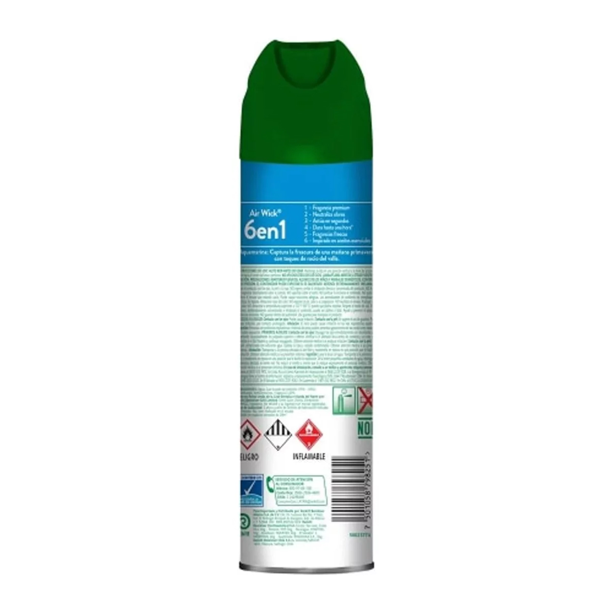 Aromatizante Air Wick en Aerosol Aqua Marina 2 Pzs de 300 ml