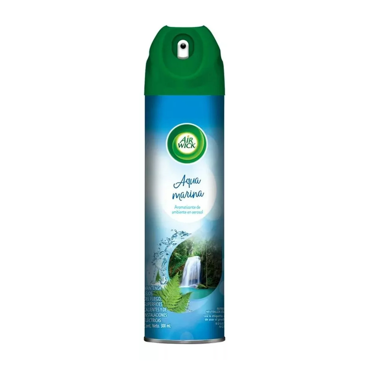 Aromatizante Air Wick en Aerosol Aqua Marina 2 Pzs de 300 ml