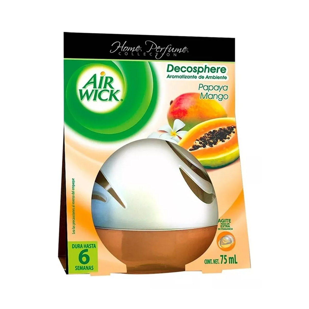Aromatizante Air Wick Deco Sphere Papaya Mango 75 ml