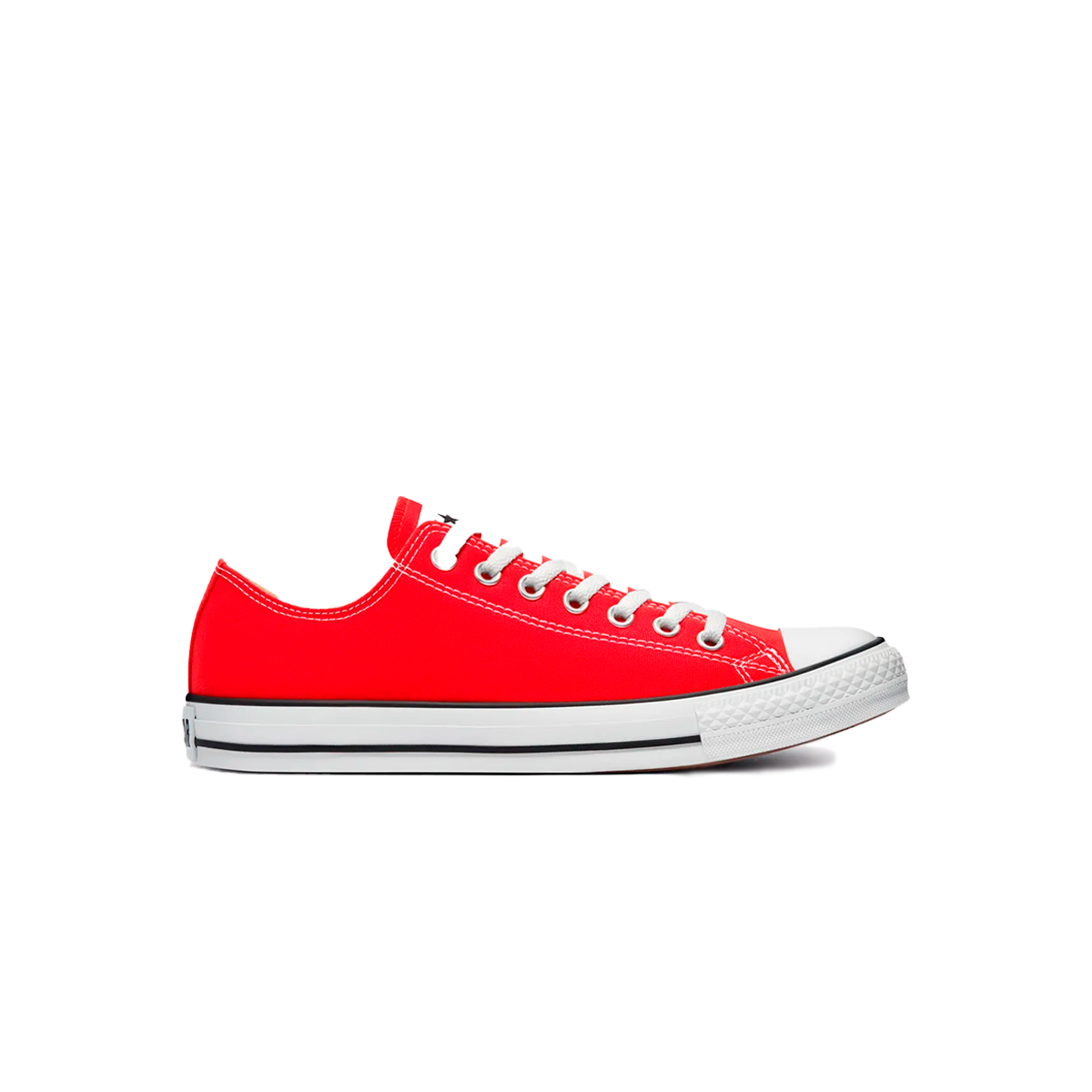 Tenis Converse Chuck Taylor All Star Rojos Choclo de Lona Unisex