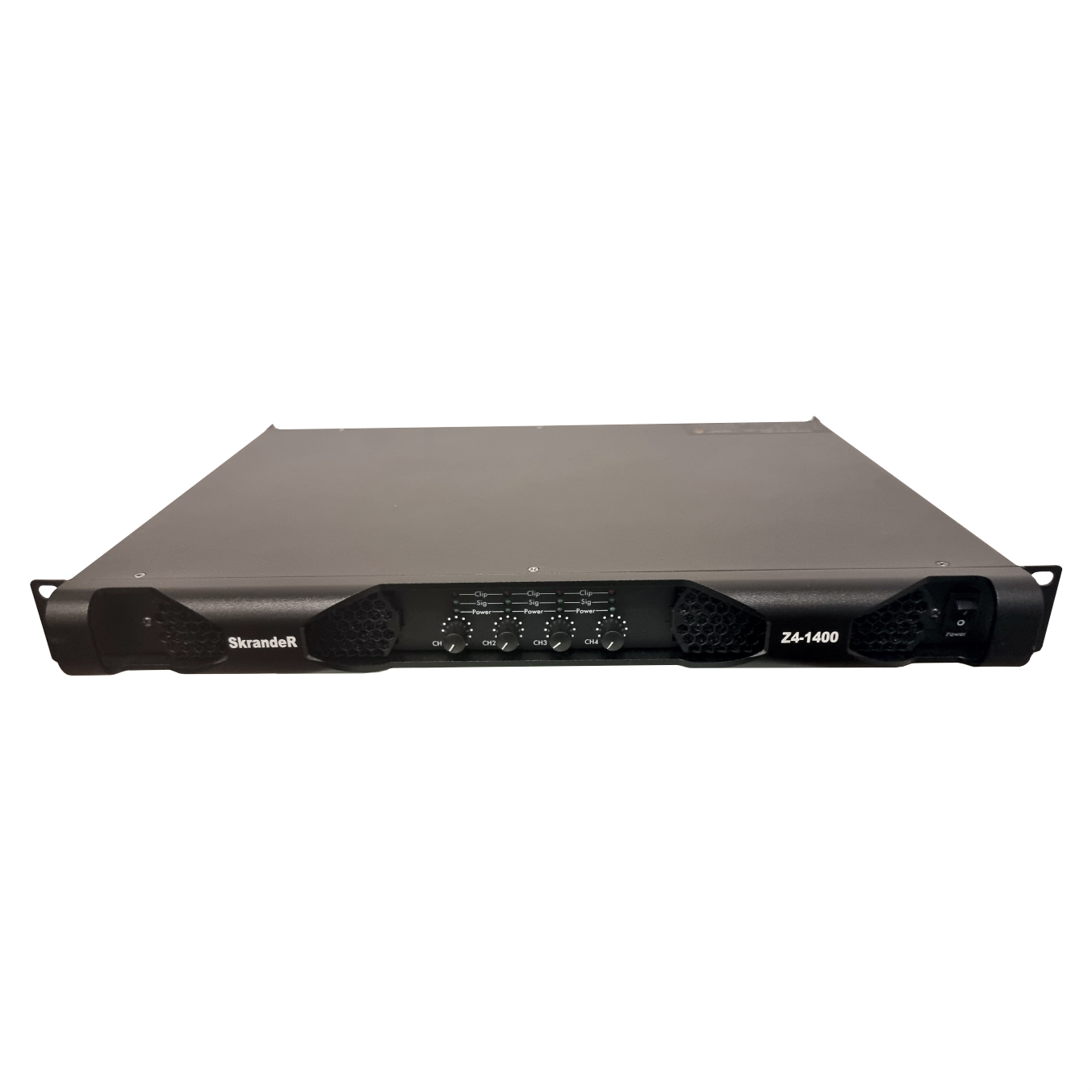 Amplificador Porfesional de alta potencia Skrander Z4-1400 4 Canales 1400wx4.