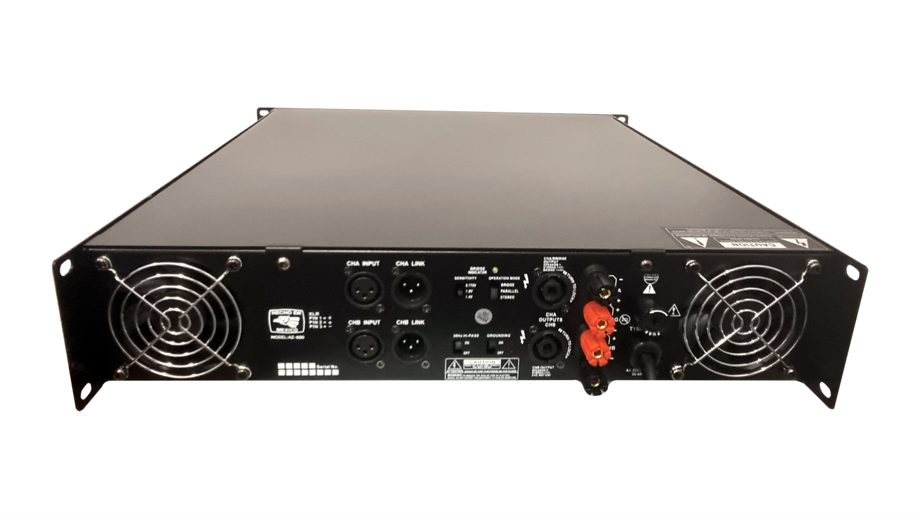 Amplificador Profesional Skrander Az-700 2 Canales 700wx2.
