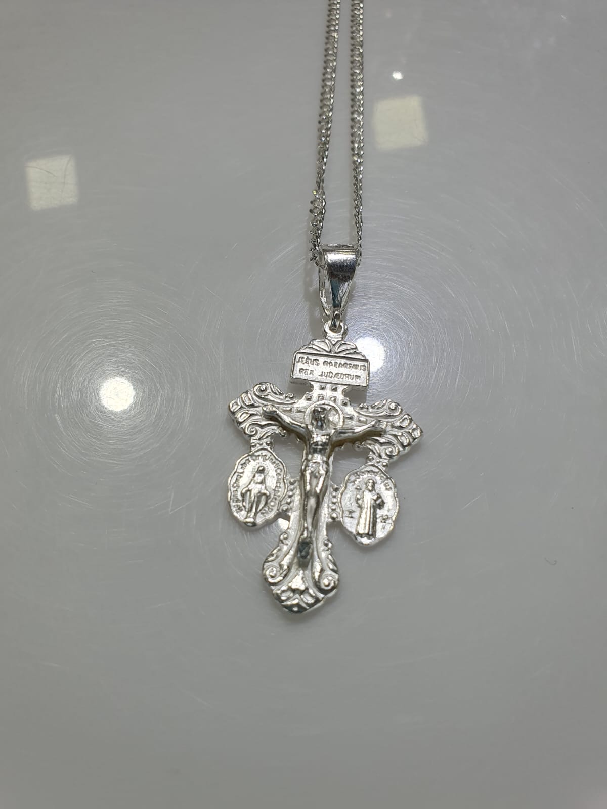 Cruz del perdon plata ley.925