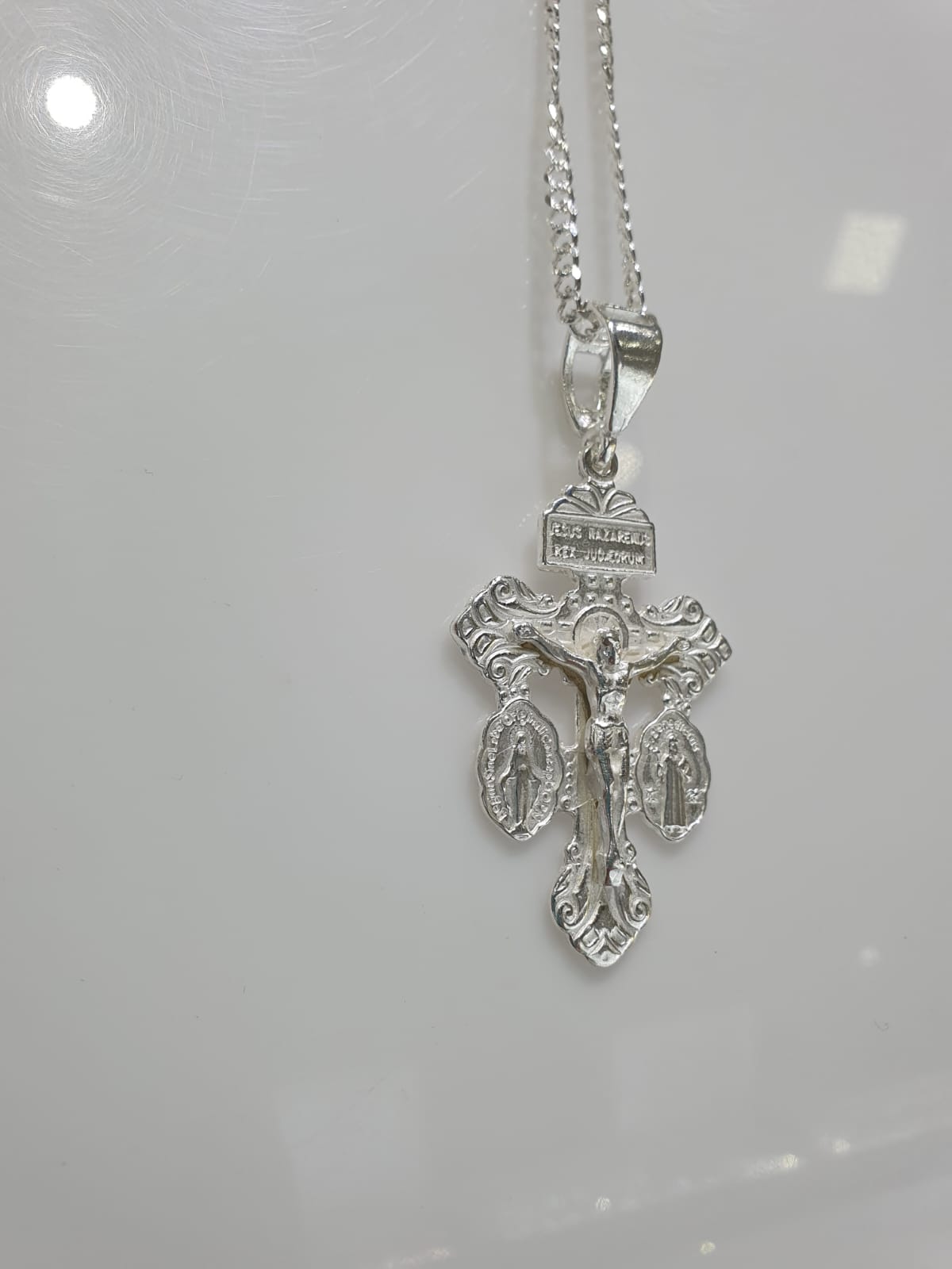 Cruz del perdon plata ley.925