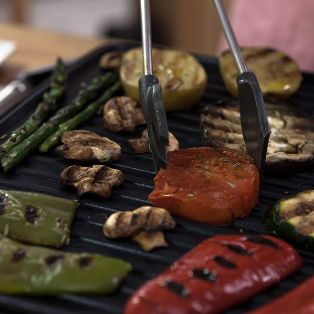 Parrilla eléctrica grill panini placas con antiadherente taurus tostare.