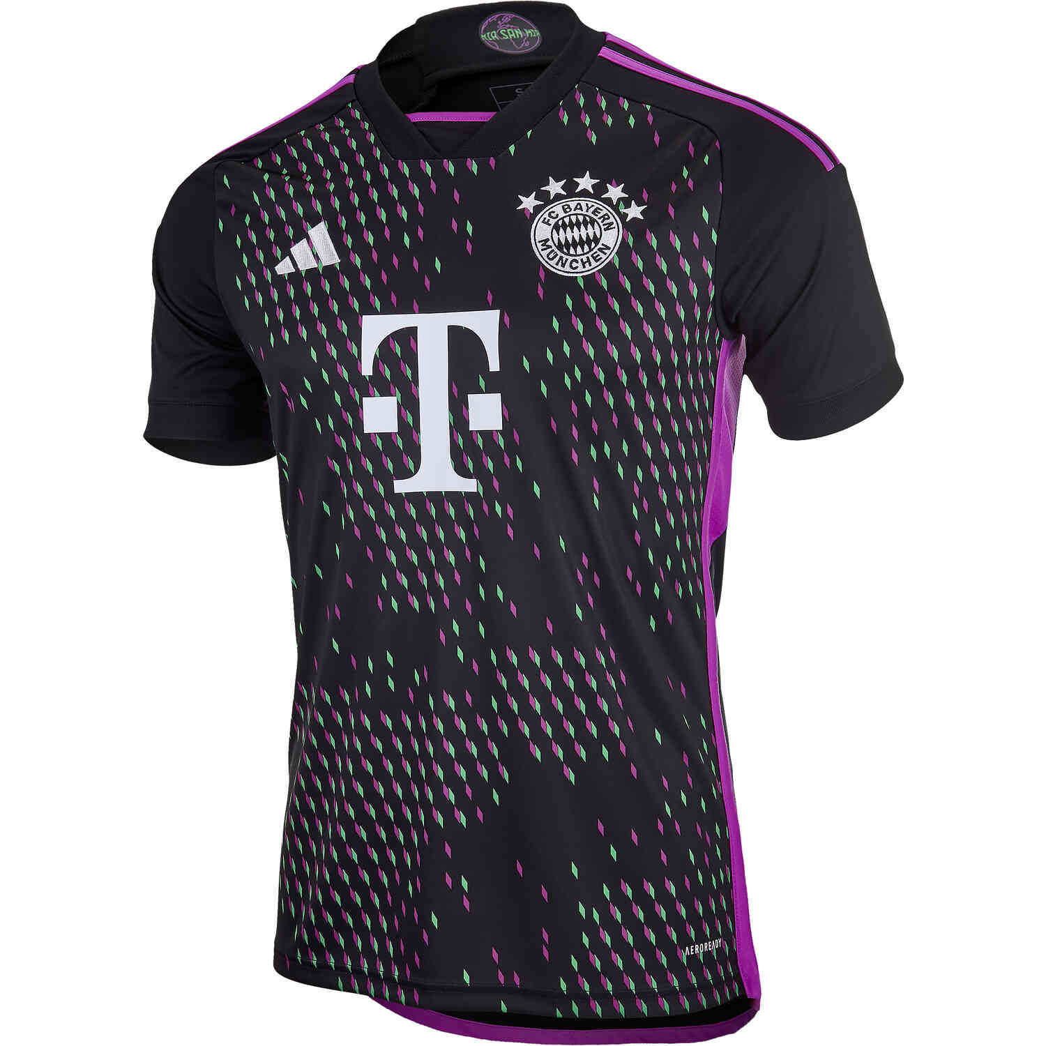 Nuevo! Jersey Bayern Munich Munchen 2023/2024 Visita Negro Talla L.