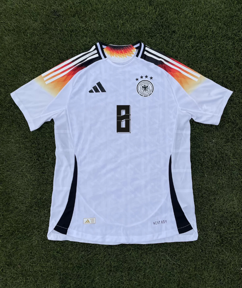 Nuevo! Jersey Alemania Eurocopa 2024/2025 Titular Local Blanca Toni Kroos 8 Talla L