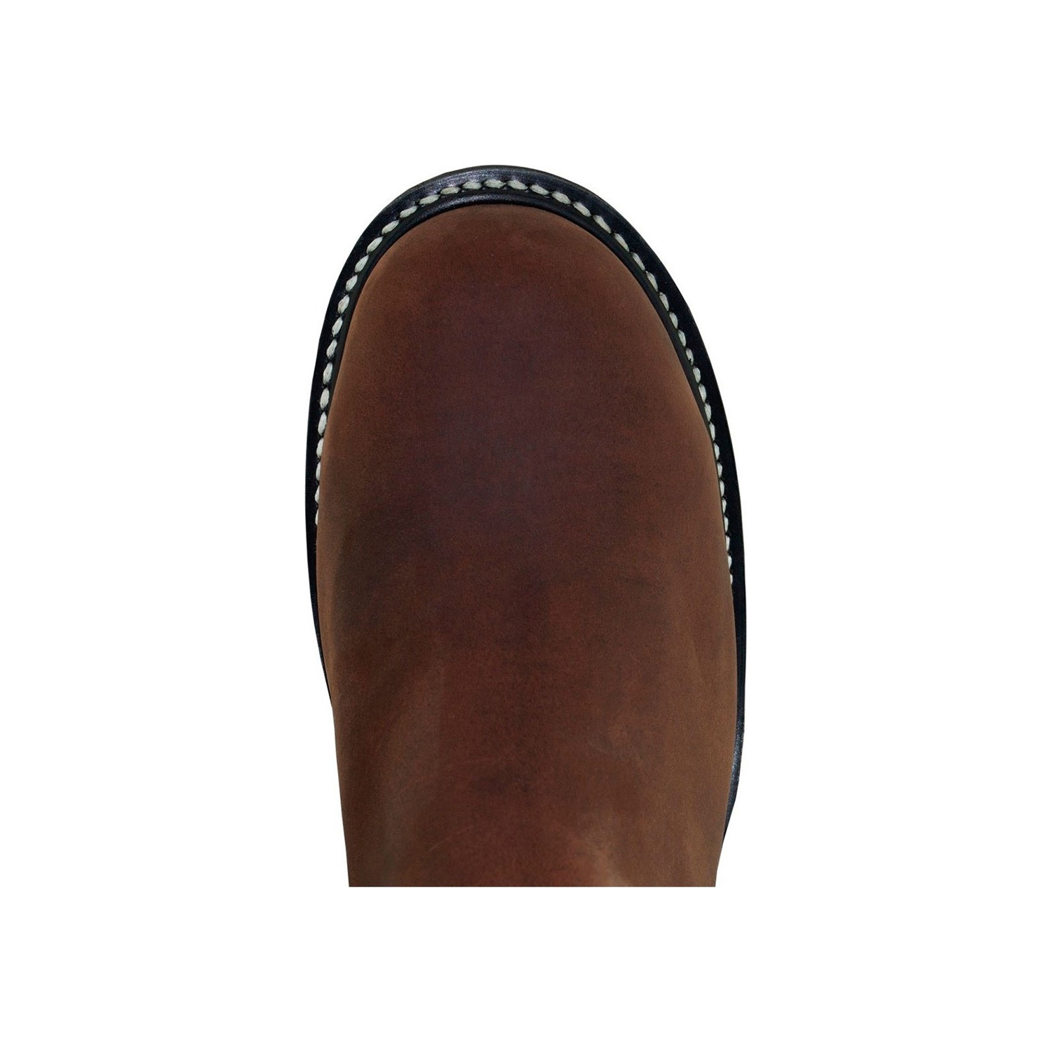 Bota Botin De Trabajo Con Casquillo Establo Modelo 500 Café Crazy.