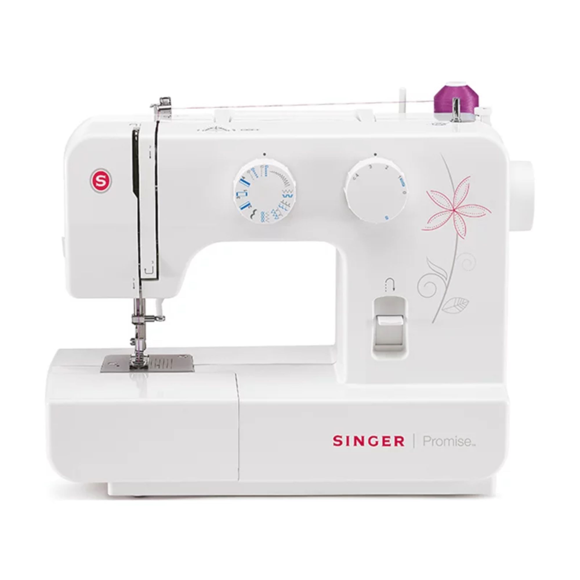 Máquina de coser mecánica singer promise 1412 de 12 puntadas.