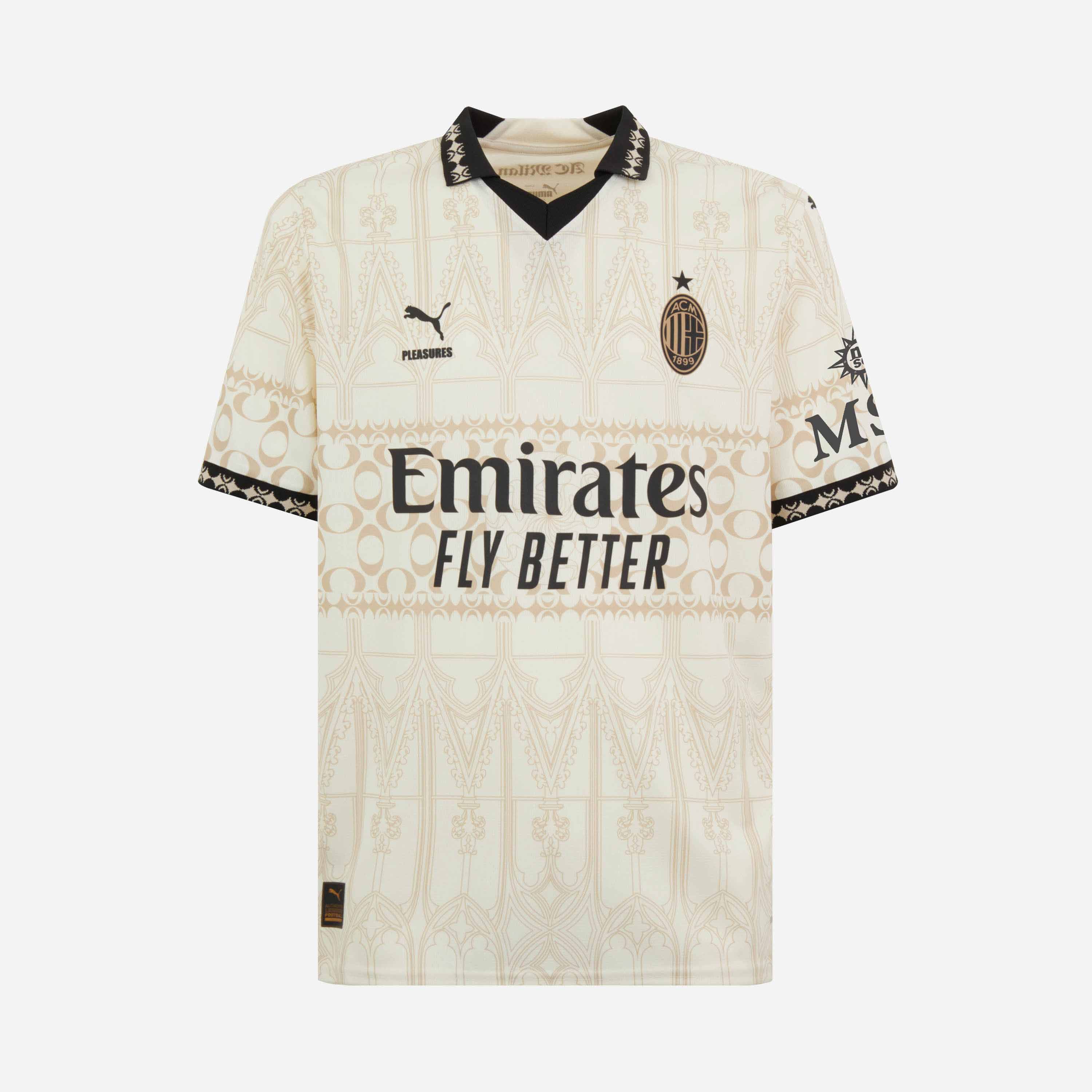 Nuevo! Jersey AC Milan 2024/2025 Edicion Especial Pleasures Blanco White Talla M.