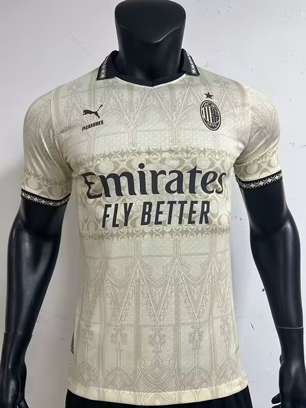 Nuevo! Jersey AC Milan 2024/2025 Edicion Especial Pleasures Blanco White Talla L.