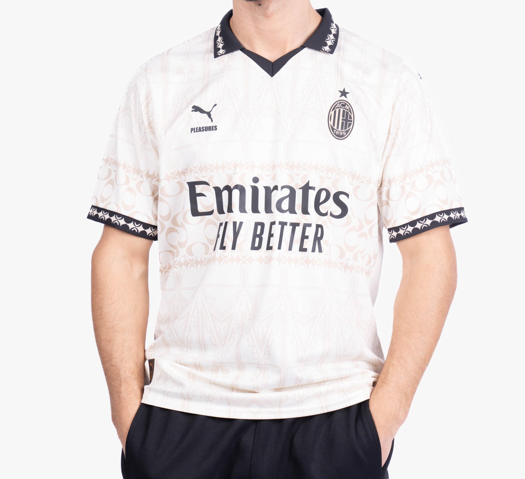 Nuevo! Jersey AC Milan 2024/2025 Edicion Especial Pleasures Blanco White Talla S.