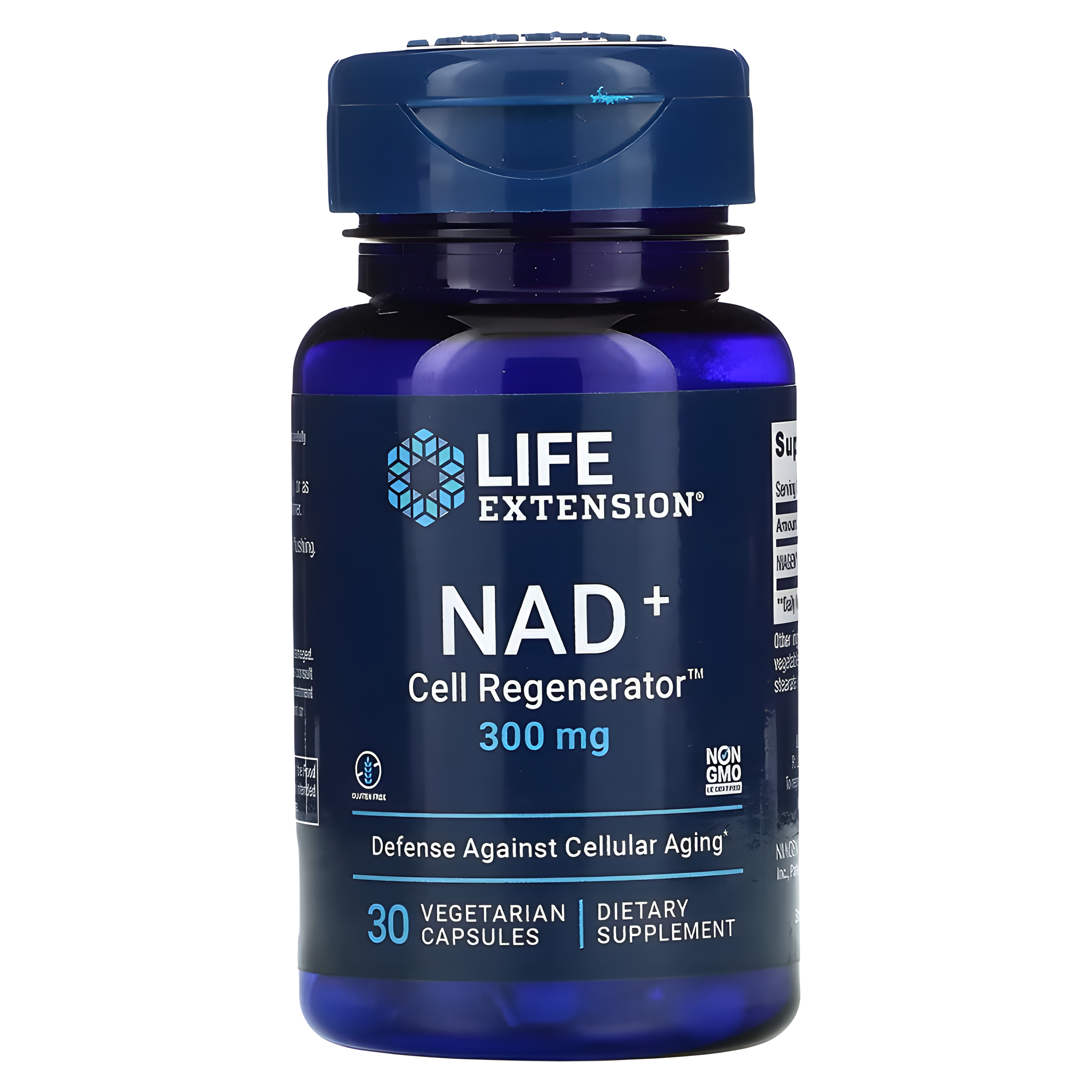 NAD Ribósido NR 300 mg 30 Cápsulas.