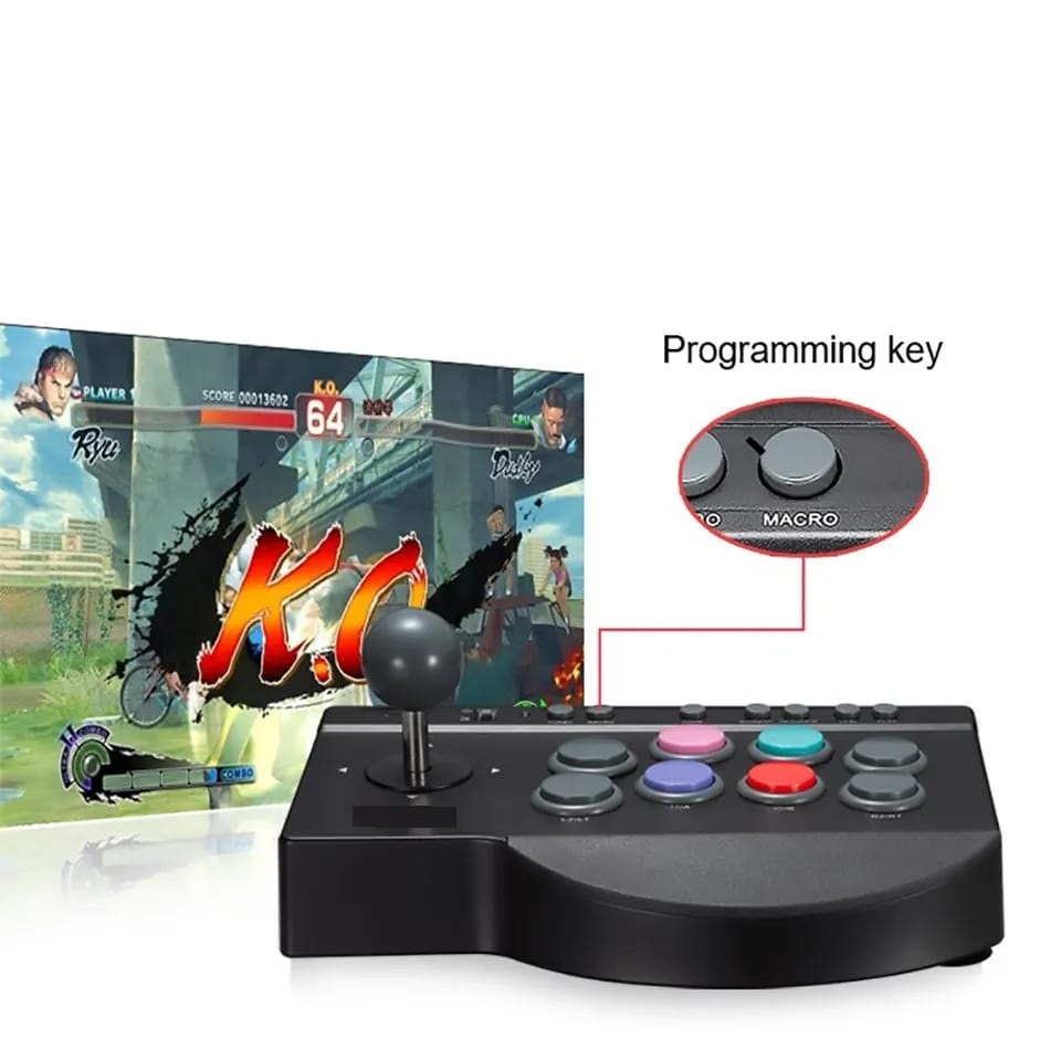 Palanca Arcade Para Pc Ps4 Ps3 Xbox One, Switch, Android, XBOX SERIES