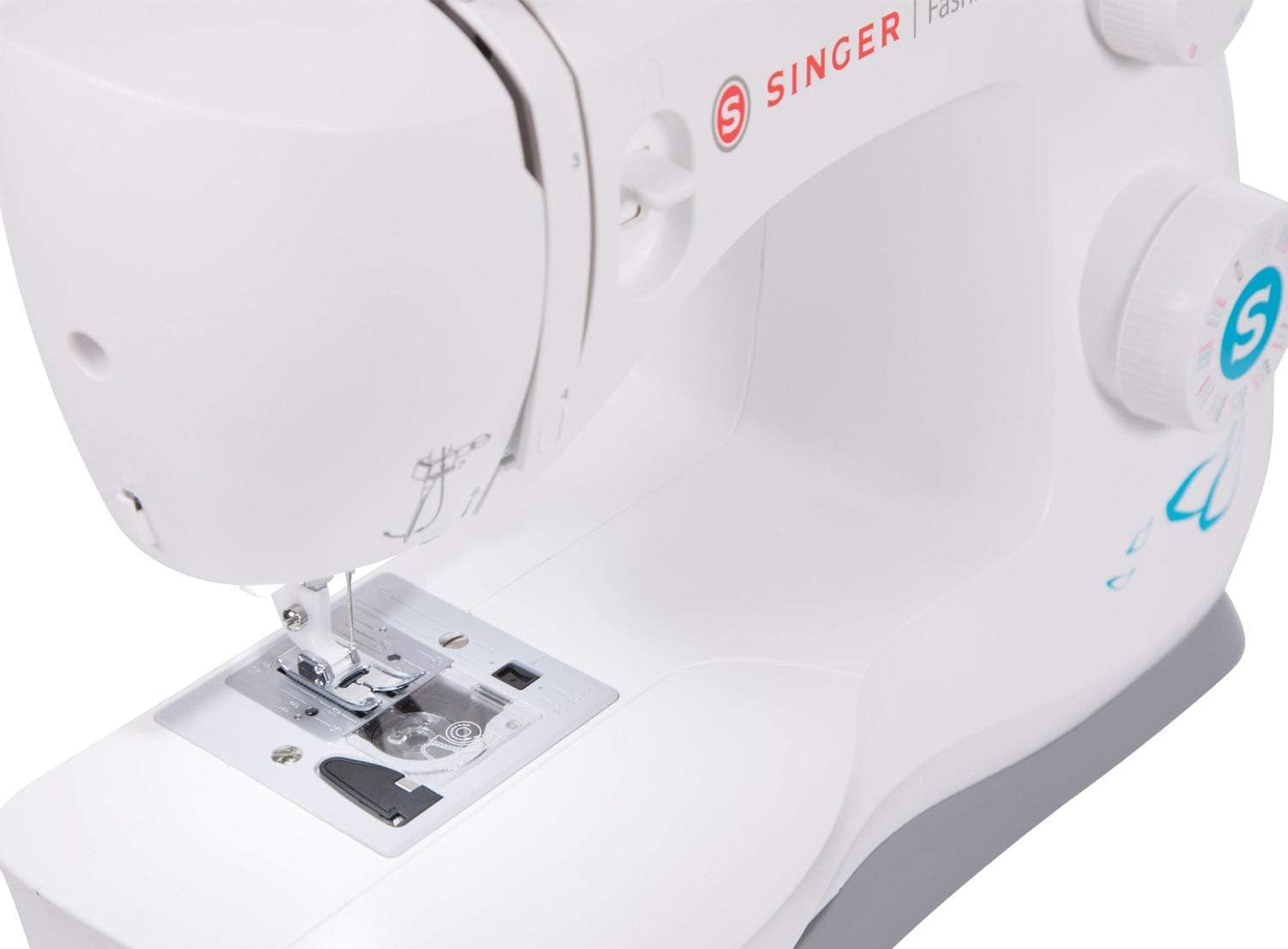 Máquina de Coser Mecánica Fashion Mate Marca Singer.
