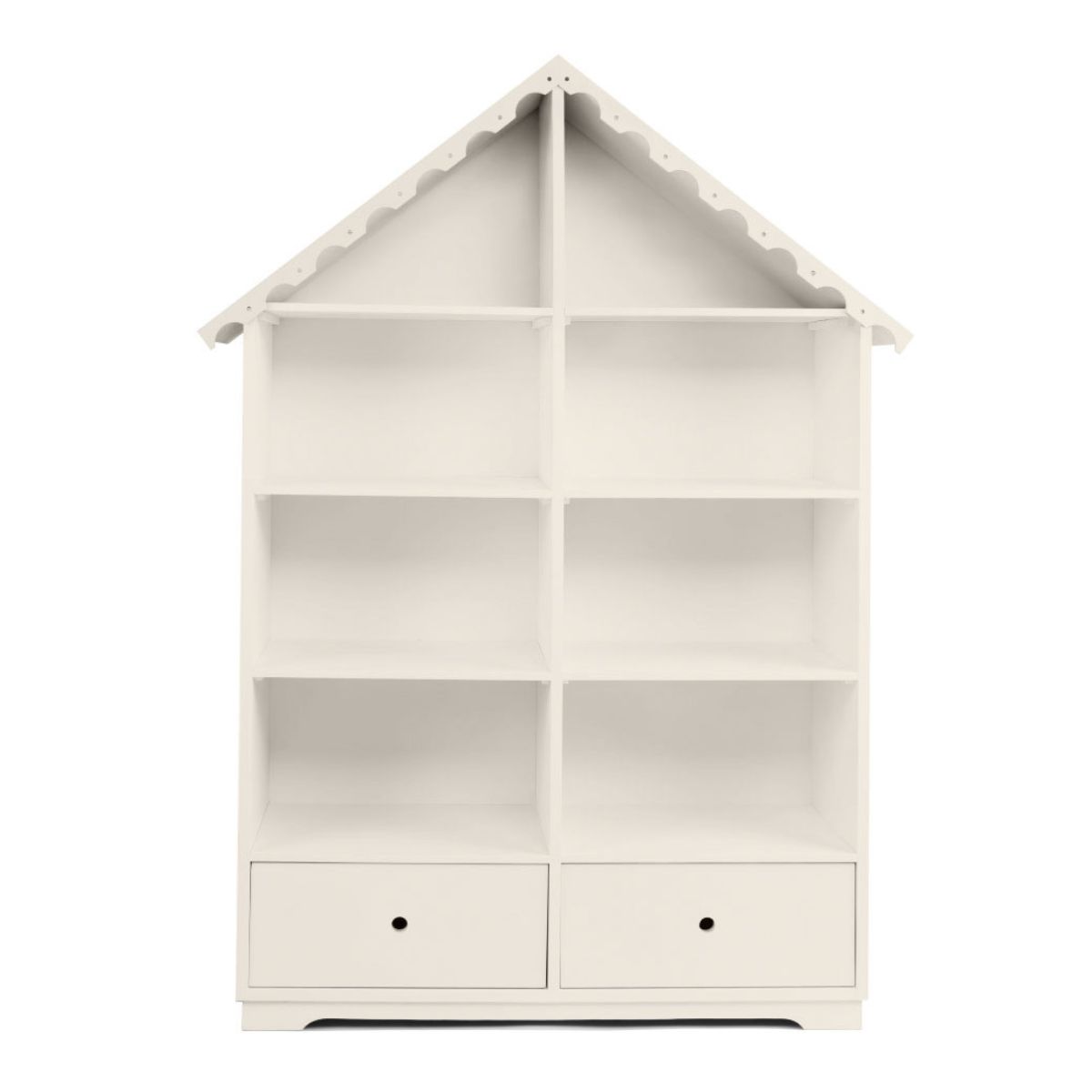 Estantería Para Niños y Niñas de Madera |  Forma De Casa .
