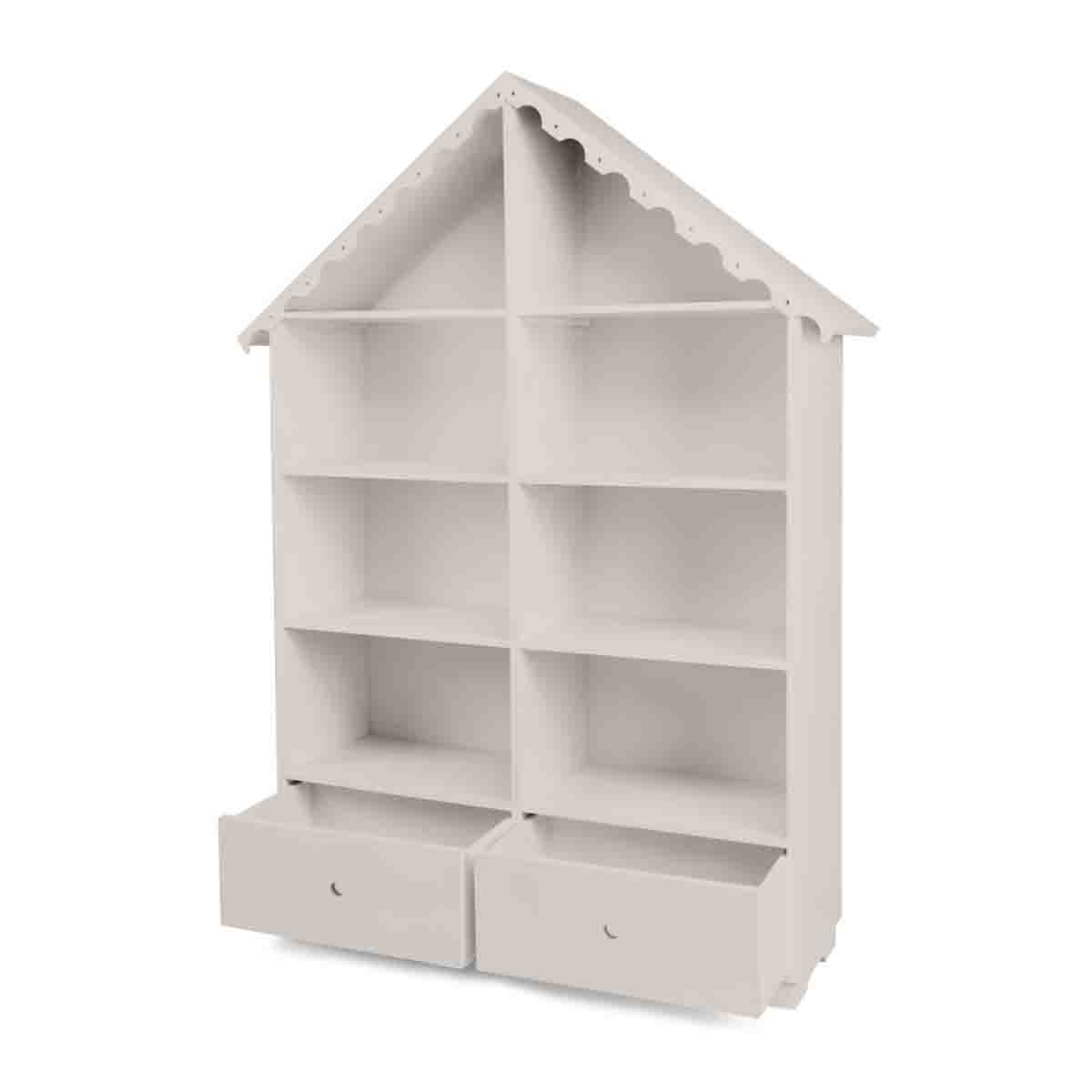 Estantería Para Niños y Niñas de Madera |  Forma De Casa .