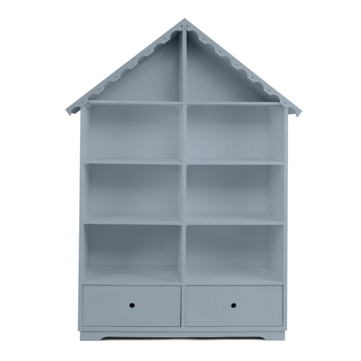 Estantería Para Niños y Niñas de Madera |  Forma De Casa .