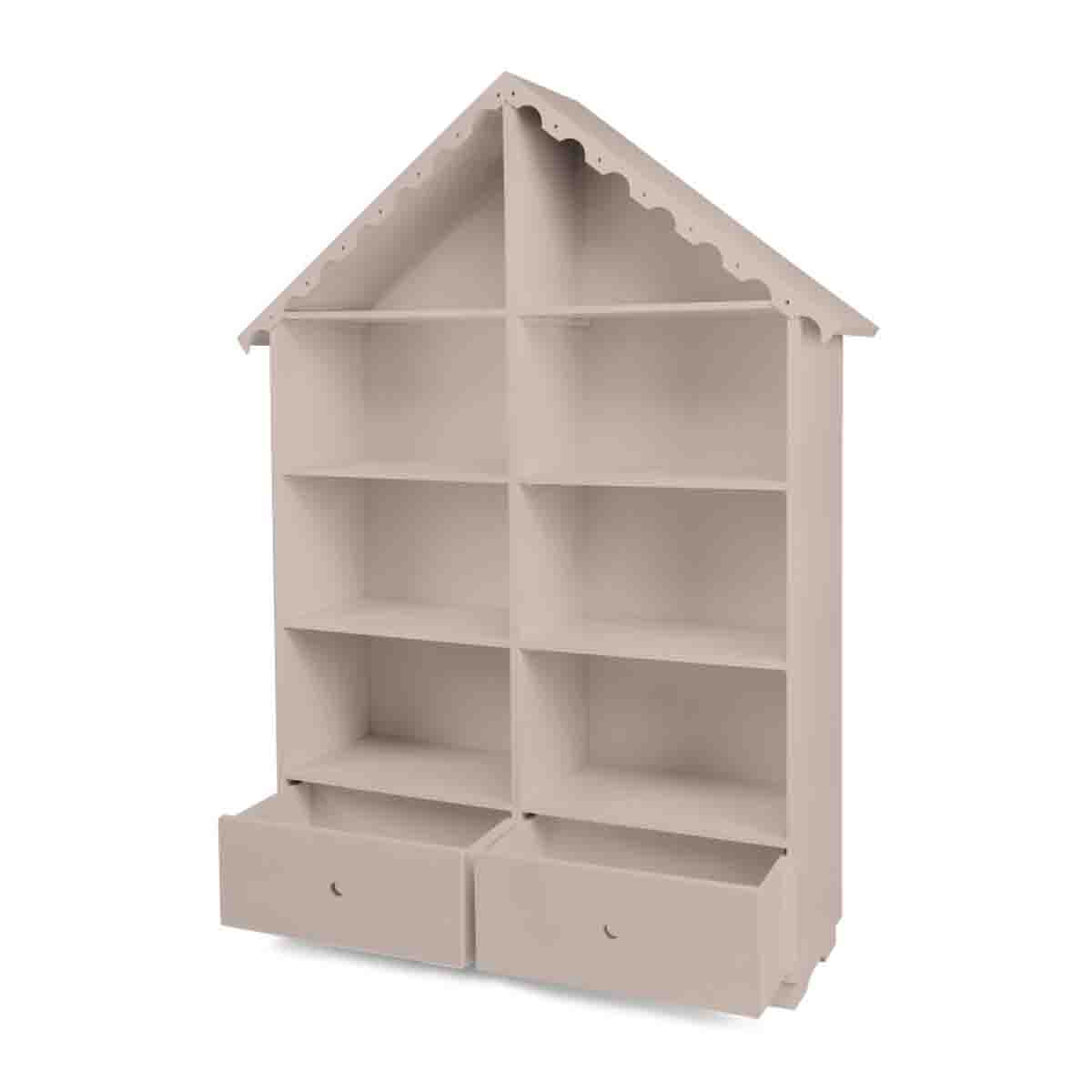 Estantería Para Niños y Niñas de Madera |  Forma De Casa .